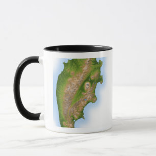 Caneca A península de Kamchatka de Rússia