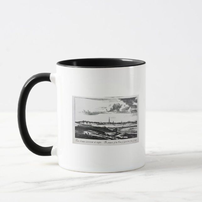 Caneca A perspectiva da cidade de Glasgow (Esquerda)