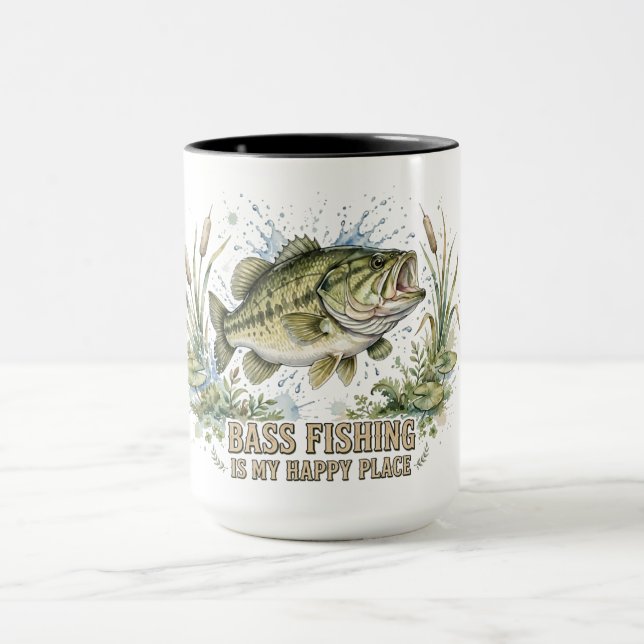 Caneca A Pesca de Robalo é o Meu Lugar Feliz  (Centro)