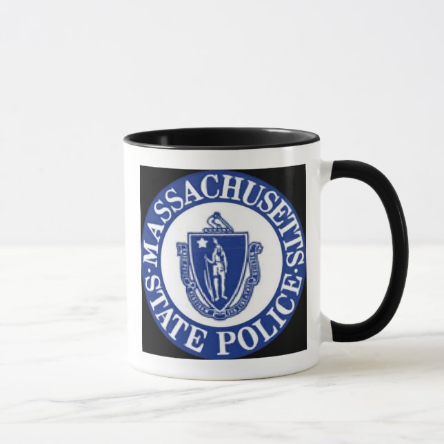 Caneca A polícia do estado de Massachusetts/Blue Line (Direita)