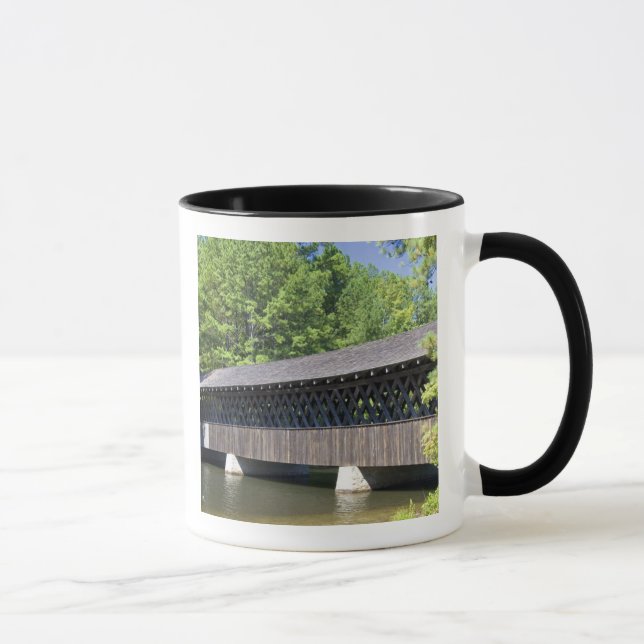 Caneca A Ponte Cobierta Stone Mountain em Stone (Direita)