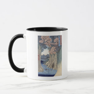 Caneca A ponte de macaco na província de Kai