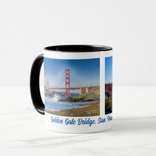 Caneca A Ponte Golden Gate de São Francisco,  (Frente Esquerda)