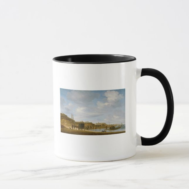 Caneca A praia em Egmond-an-Zee (Direita)