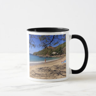 Caneca A praia no Parque Nacional da Ilha do Pombo