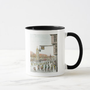 Caneca A procissão de Marie de Medici avante