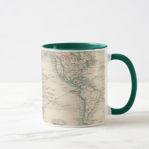 Caneca A Projeção do Mundo no Mercator