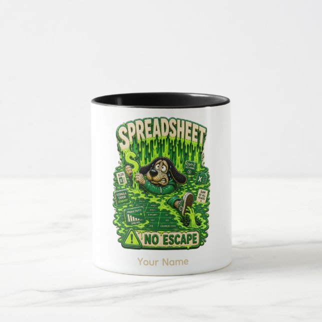 Caneca A Prova Foi Fácil Para Alguém Planilha Engraçada (Centro)