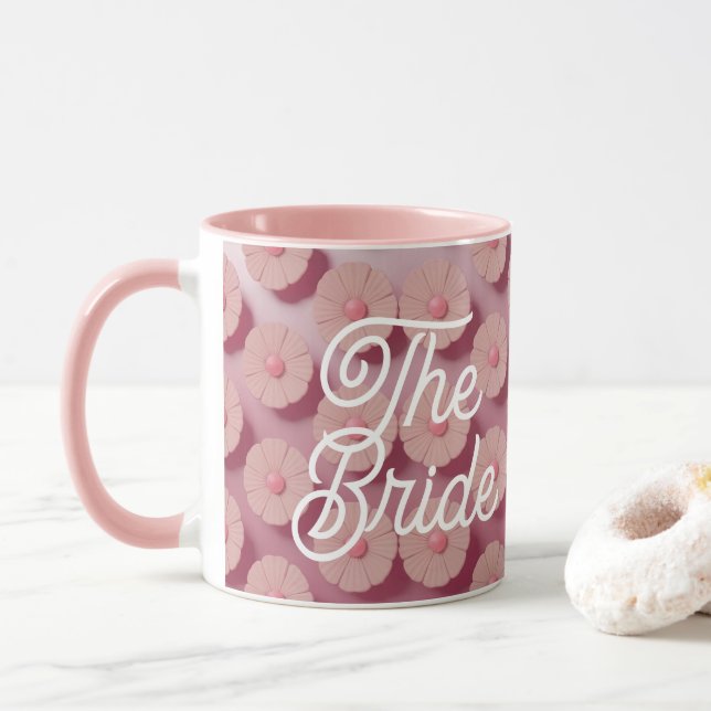 Caneca A Rainha Rosa das Noivas (Com Donut)
