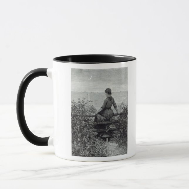 Caneca A rapariga do Fisher, do "da hora lazer", 1888 (Esquerda)