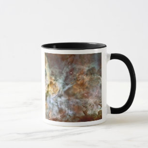 Caneca A região central da nebulosa de Carina