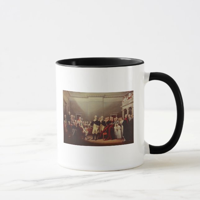 Caneca A renúncia de George Washington (Direita)