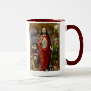 Caneca A ressurreição, com os peregrinos de Emmaus