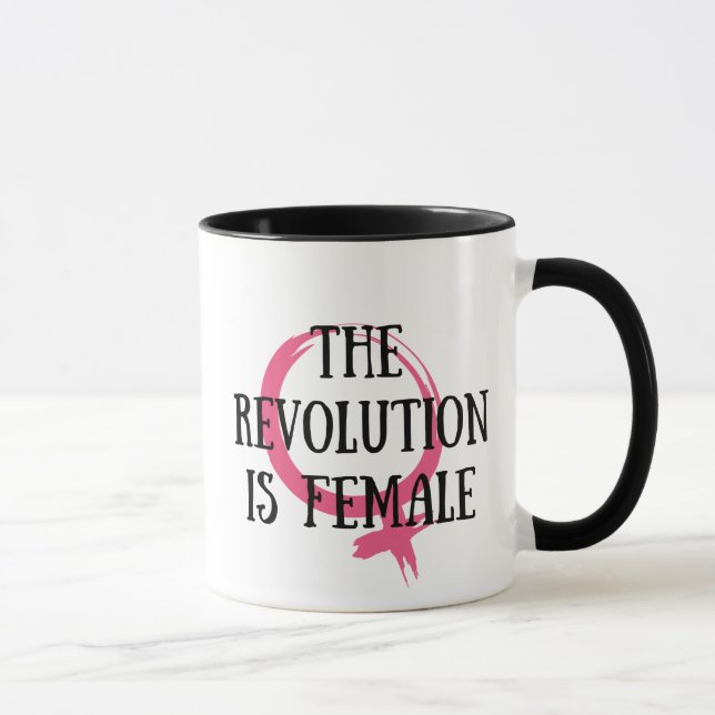 Caneca A Revolução é Mulher (Direita)