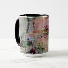 Caneca A rocha colorida predominou o salmão em cinzas esv