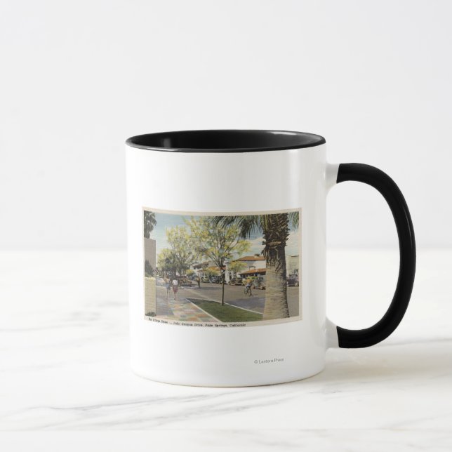 Caneca A rua Village, Palm Canyon Drive (Direita)