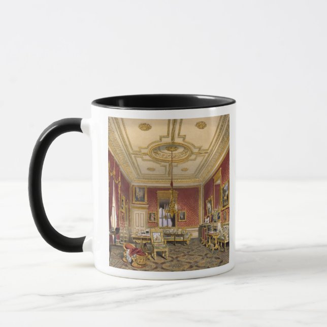 Caneca A sala de estar privada da rainha, castelo de (Esquerda)