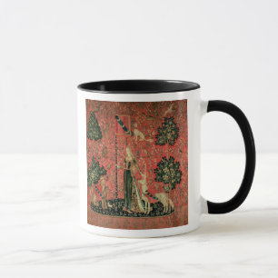 Caneca A senhora e o unicórnio: 'Touch