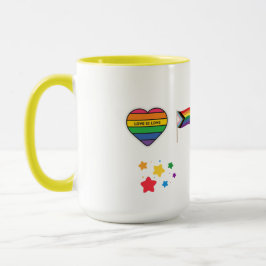 CANECA A SIP OF PRIDE, LGBTQ HAPPY TO BE ME CERAMIC MUG