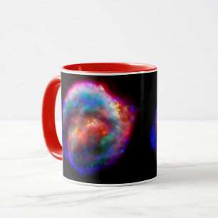 Caneca A Supernova de Kepler, que ainda permanece no espa