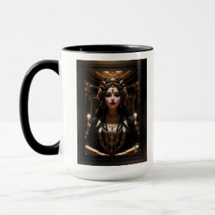 Caneca A surpreendente Rainha Agrathia Niasthus, por Xzen
