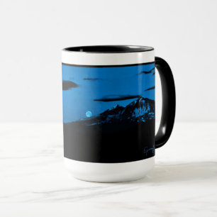 Caneca A Taça da Lua Azul