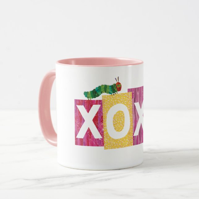 Caneca A Tendência Muito Faminta da Lagarta | XOXO (Frente Esquerda)
