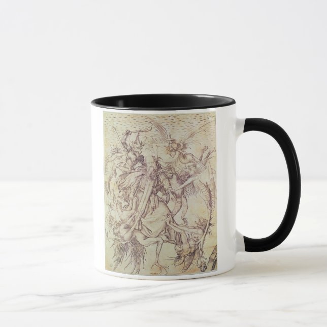 Caneca A tentação de St Anthony (gravura) (Direita)