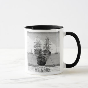Caneca A tentativa feita para salvar o HMS real