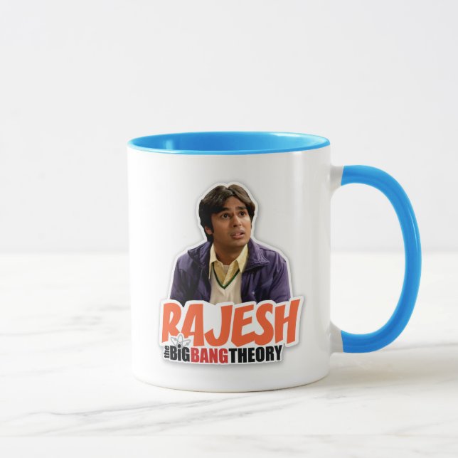 Caneca A Teoria do Big Bang | Rajesh (Direita)