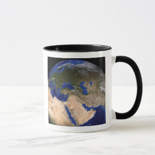 Caneca A terra de mármore azul 2 da próxima geração