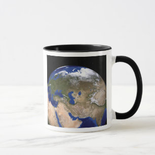 Caneca A terra de mármore azul da próxima geração