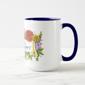 Caneca A Terra Ri Em Flores 15Oz Mug