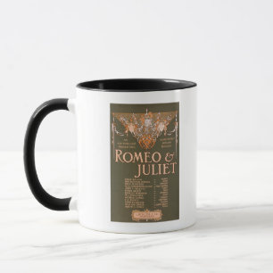 Caneca A tragédia sublime "Romeo & Juliet " de Shakepear