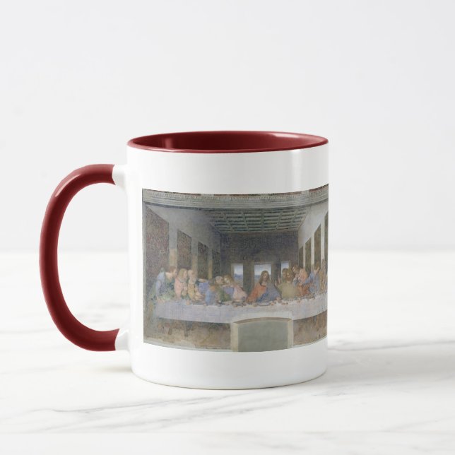 Caneca A última ceia, 1495-97 (fresco) (Esquerda)