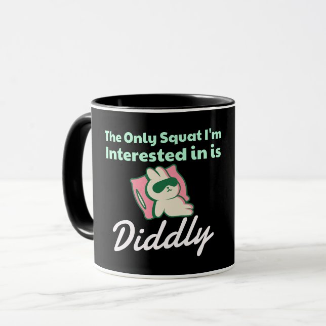 Caneca A única praça que me interessa... (Frente Esquerda)