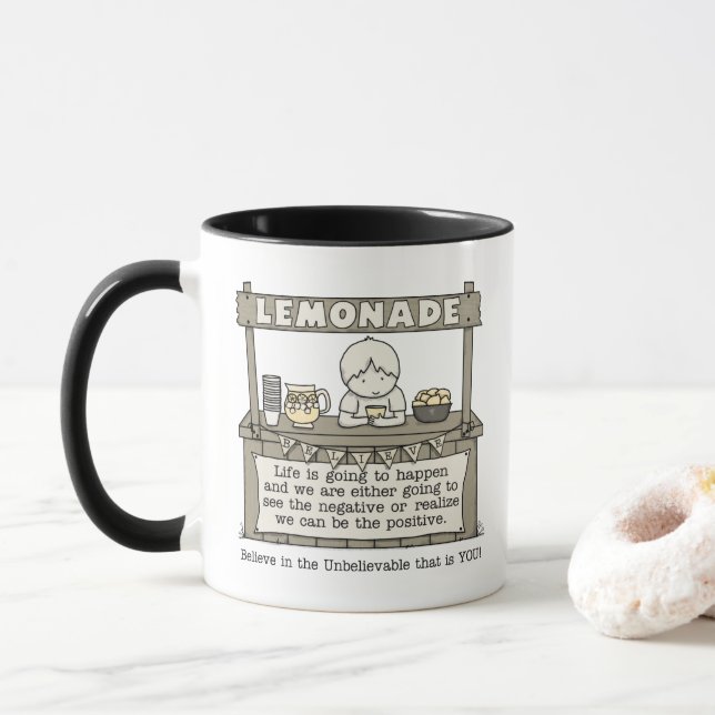 Caneca A vida acontece (Com Donut)