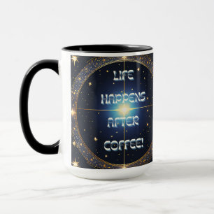 Caneca A vida acontece depois do café