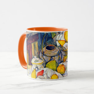 Caneca A vida com Fruta, Paul Cezanne