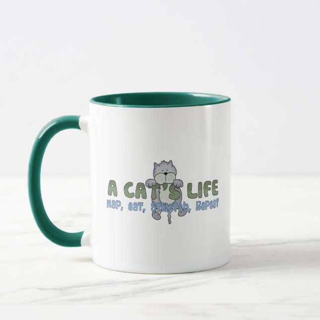 Caneca A Vida dos Gatos (Esquerda)