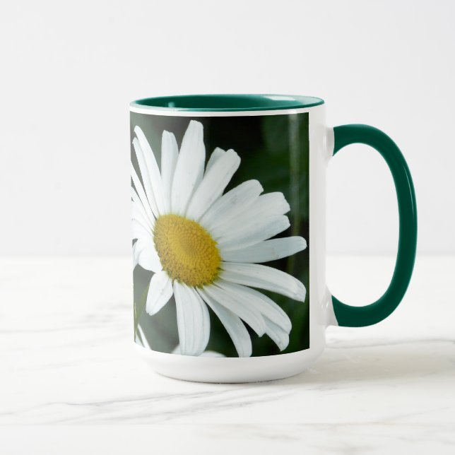 Caneca A vida é a flor-Margarida com citações (Direita)