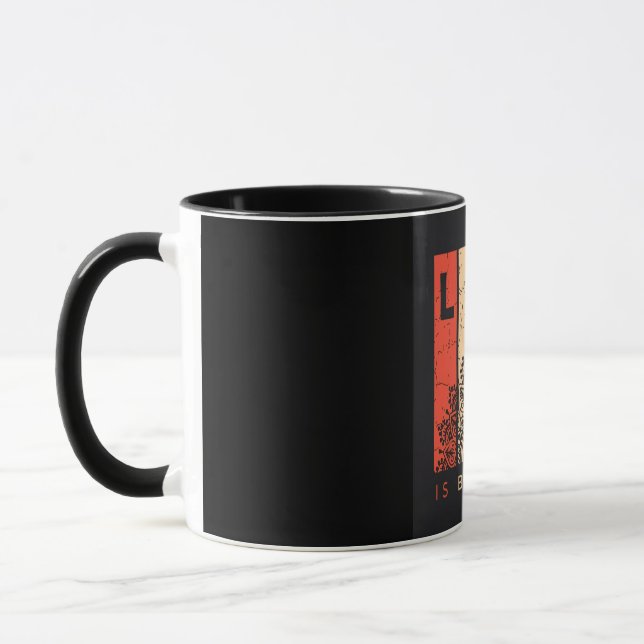 Caneca A Vida É Bela (Esquerda)