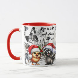 Caneca A vida é melhor entre amigos como você