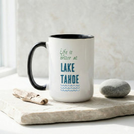 Caneca A vida é melhor no lago