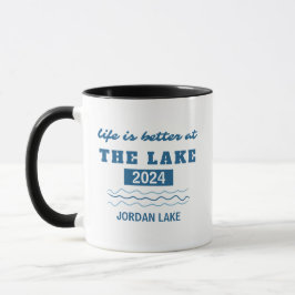 Caneca A vida é melhor no lago