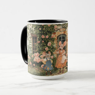 Caneca A vida em Mice Town Series Combo Mug