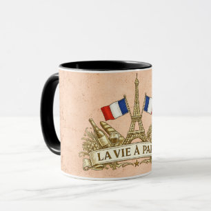 Caneca A vida em Paris