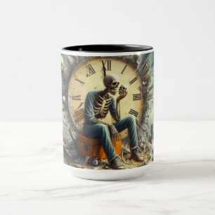 Caneca A vida está fugindo