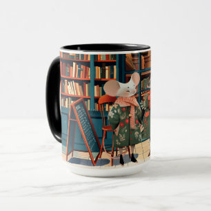 Caneca A vida na cidade de ratos - Booklovers Chitchat
