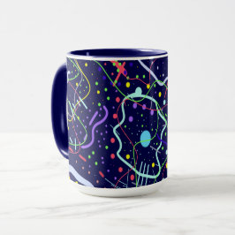 Caneca A vida no espaço